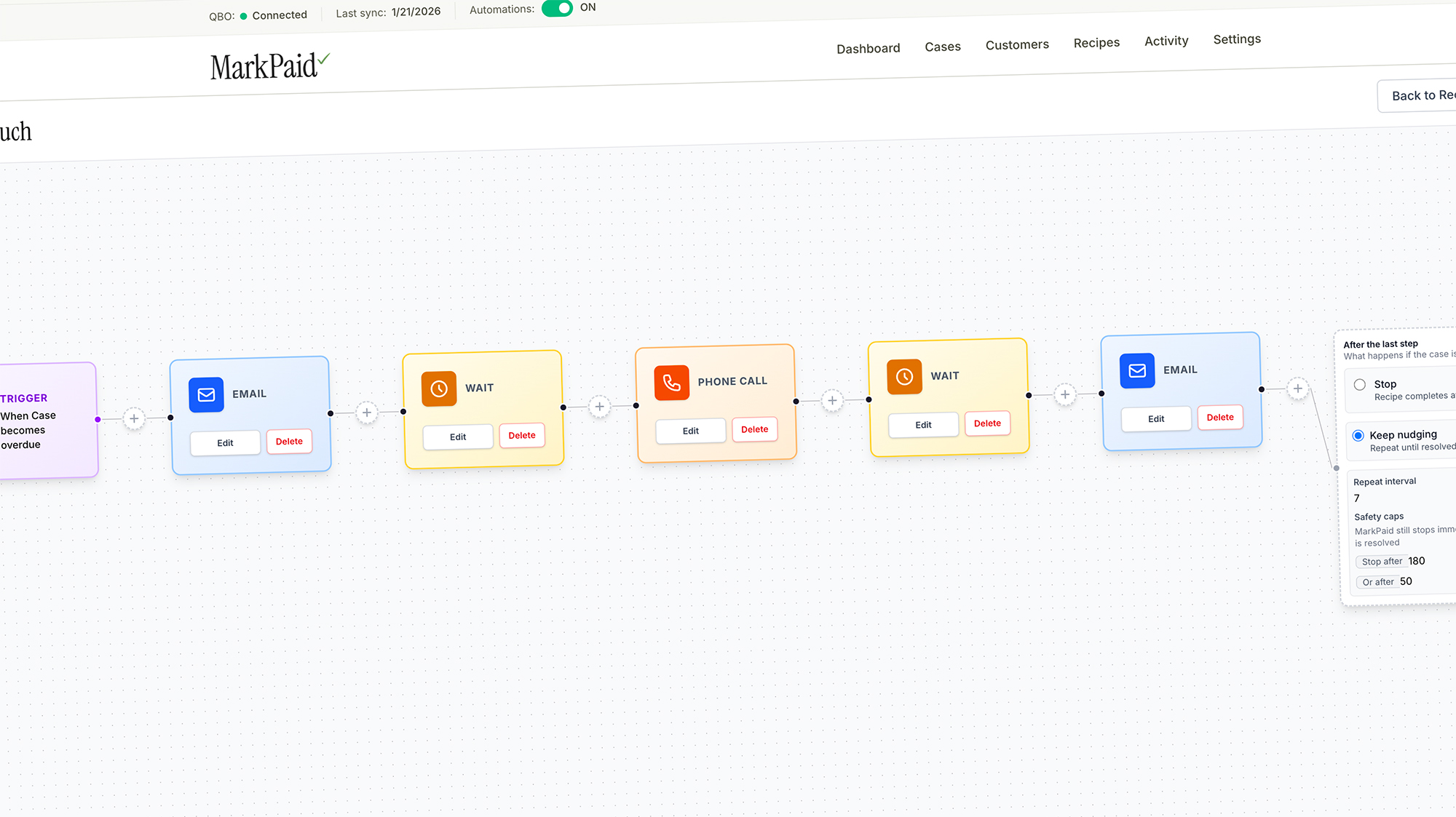Collections case management
